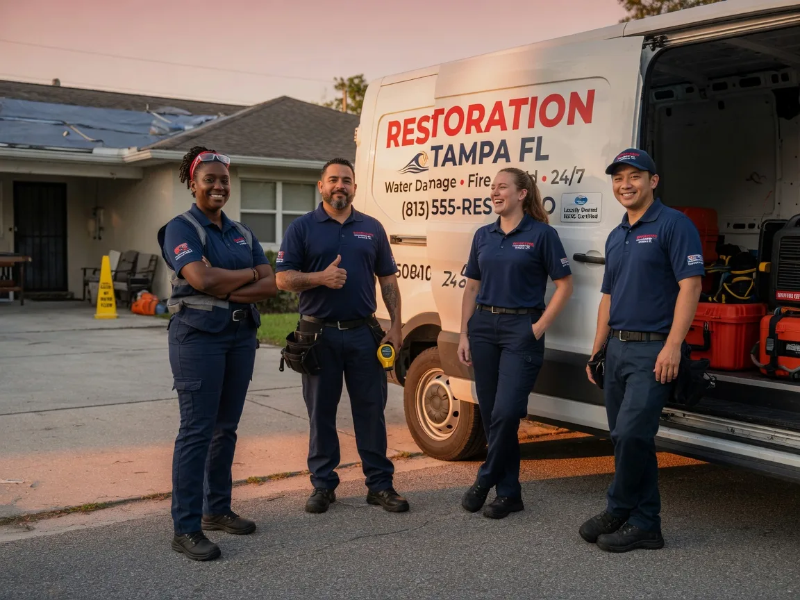 Water Damage Restoration company in West Lafayette, OH