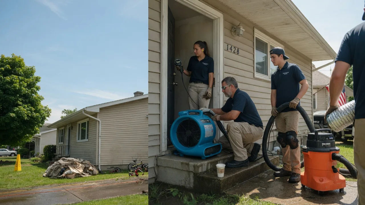 Water Damage Restoration in West Lafayette, OH near me